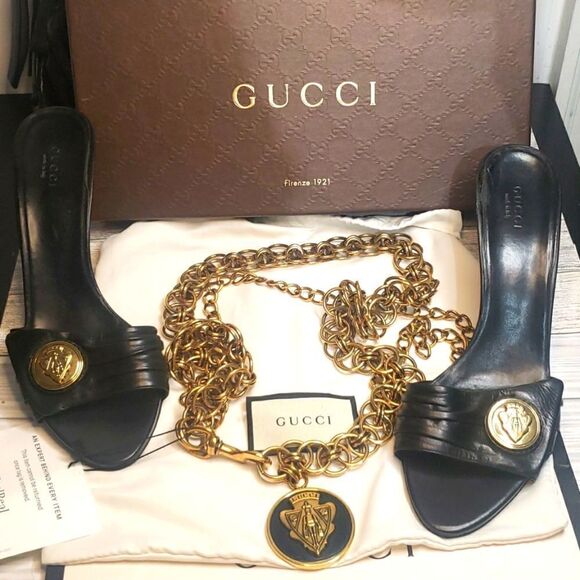 Gucci Vintage Hysteria Bag, Belt and Heels Bundle - Picture 15 of 15